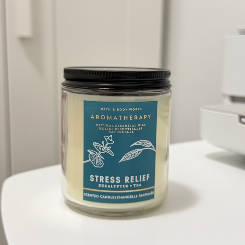 Bath & Body Works Aromatherapy Eucalyptus Tea Candle